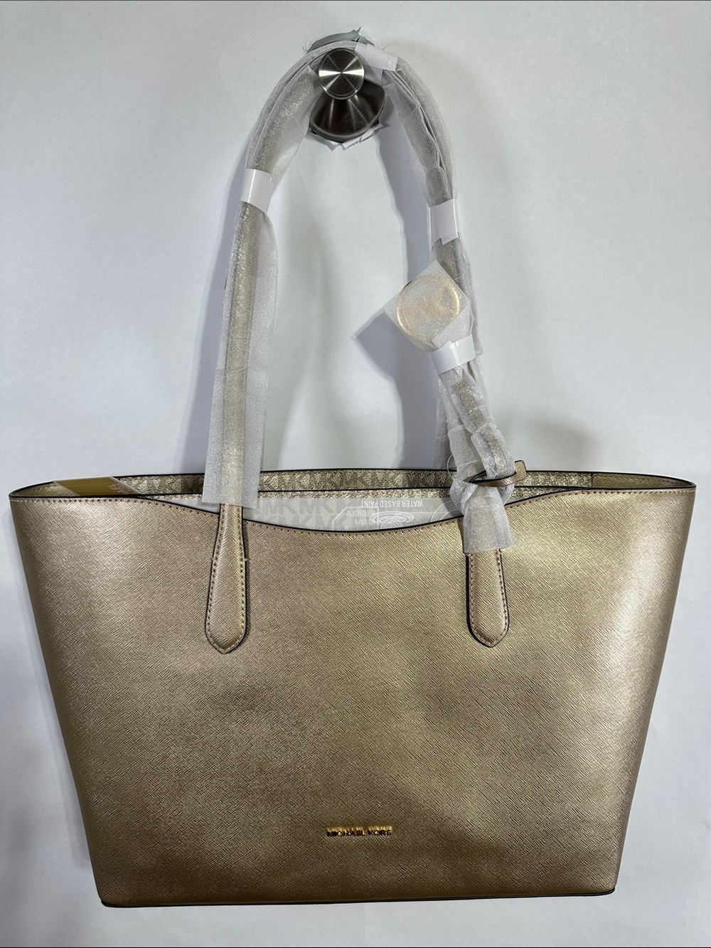 Michael Kors Metallic Gold Tote